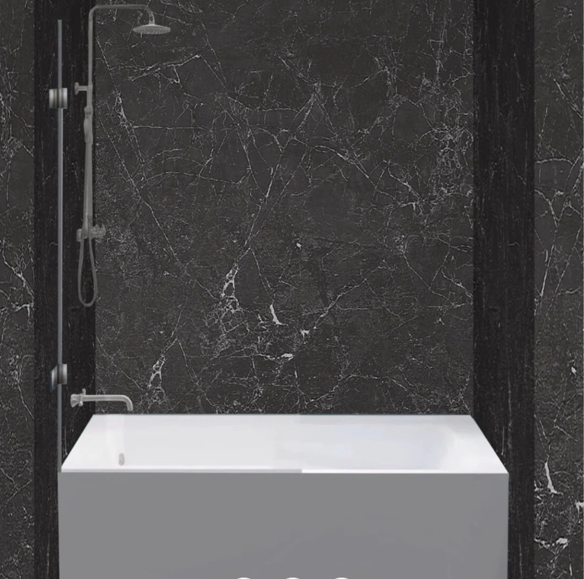 NEW Soaking Tub-Series 800 Bathtub Three Wall Alcove Fiberglass 60"Width